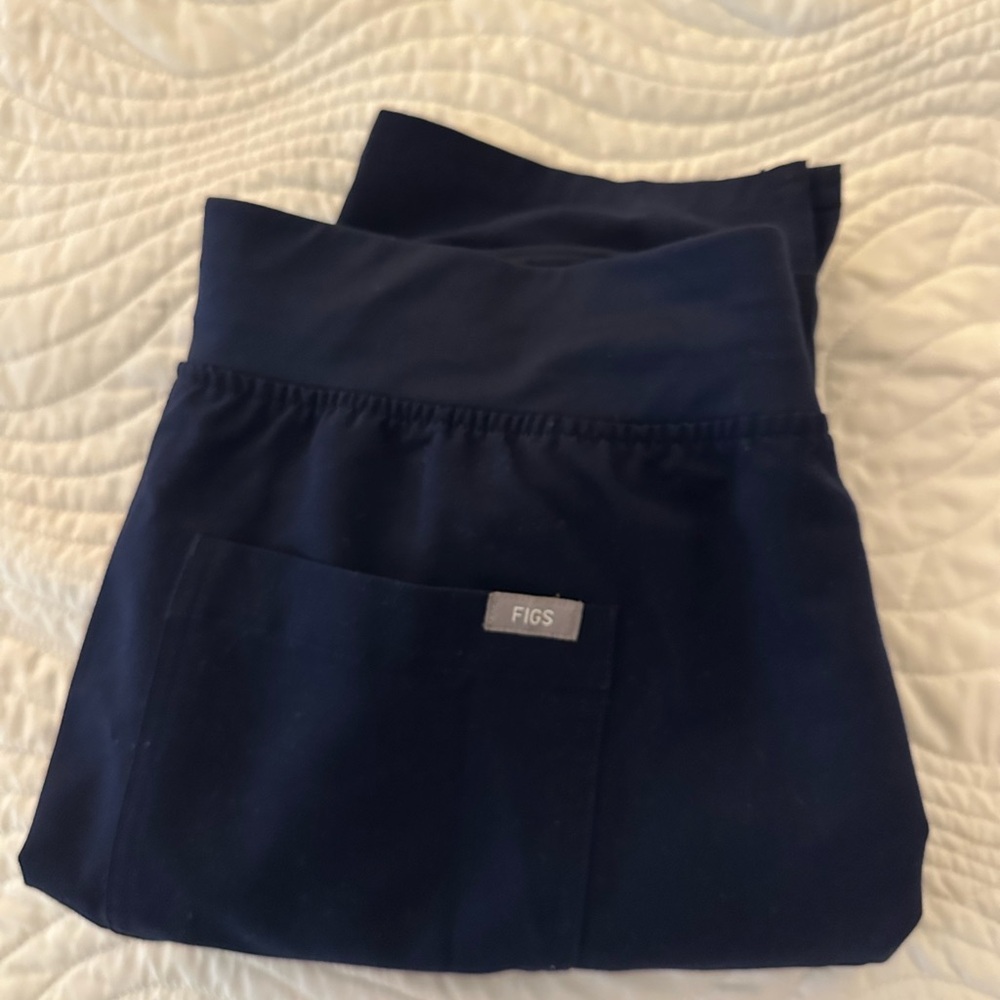 Figs Deep Blue Scrub Pants